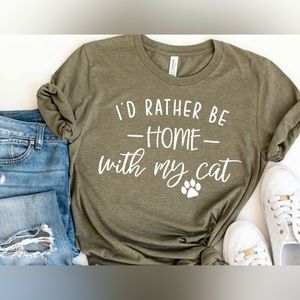 I’d rather be home with my cat